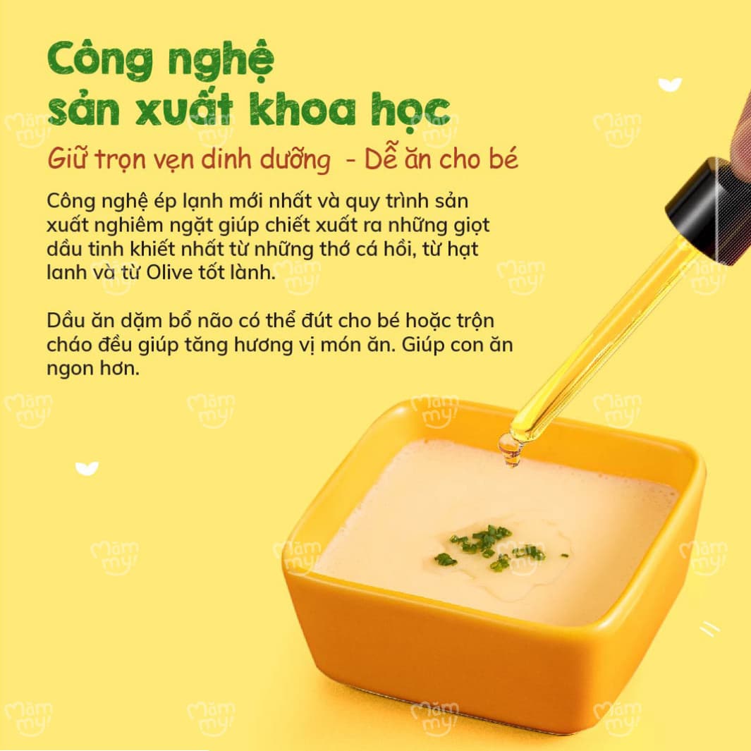 Combo 2 set dầu ăn dặm (30ml/Chai) - Tặng Ngựa bập bênh 9