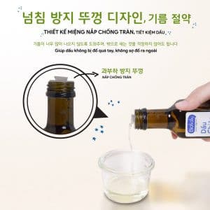 Dầu chiên xào ăn dặm Biobaby - Chai 250ml 9