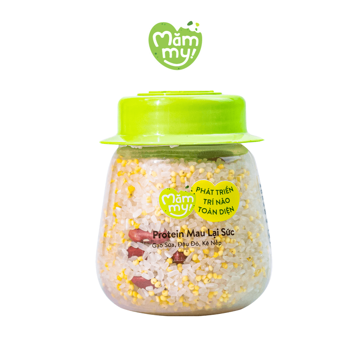 Hạt Mix 3 Hạt Ăn Dặm Giàu Protein Mau Lại Sức Mămmy Hũ 145g