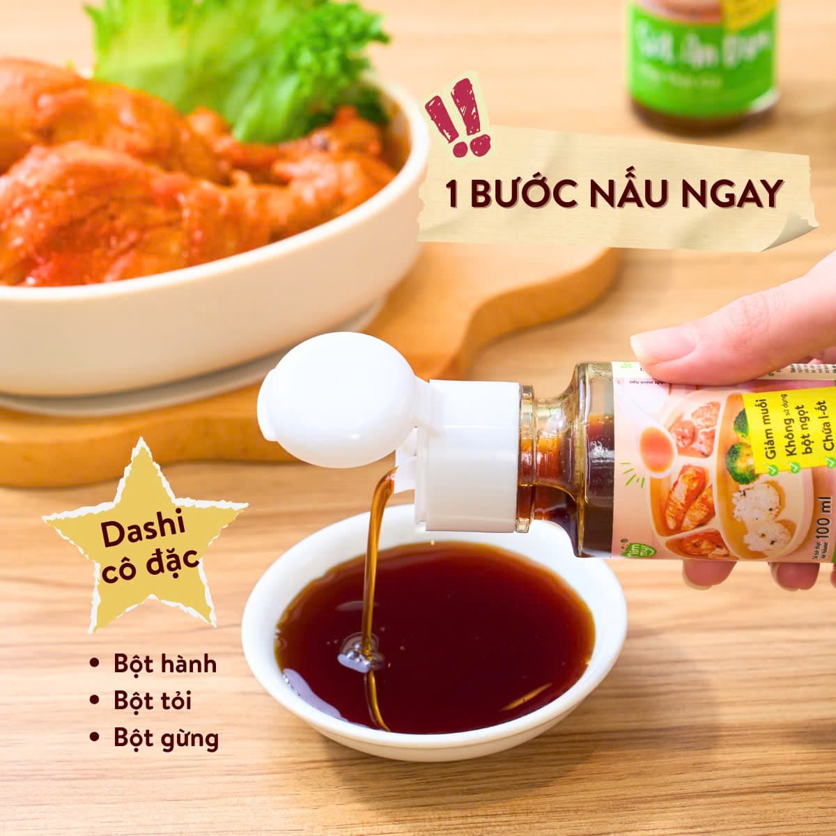 Combo 3 nước sốt ăn dặm (Món Xào + Cháo & Canh + Ướp Thịt Cá) - Tặng chảo SUNHOUSE 6