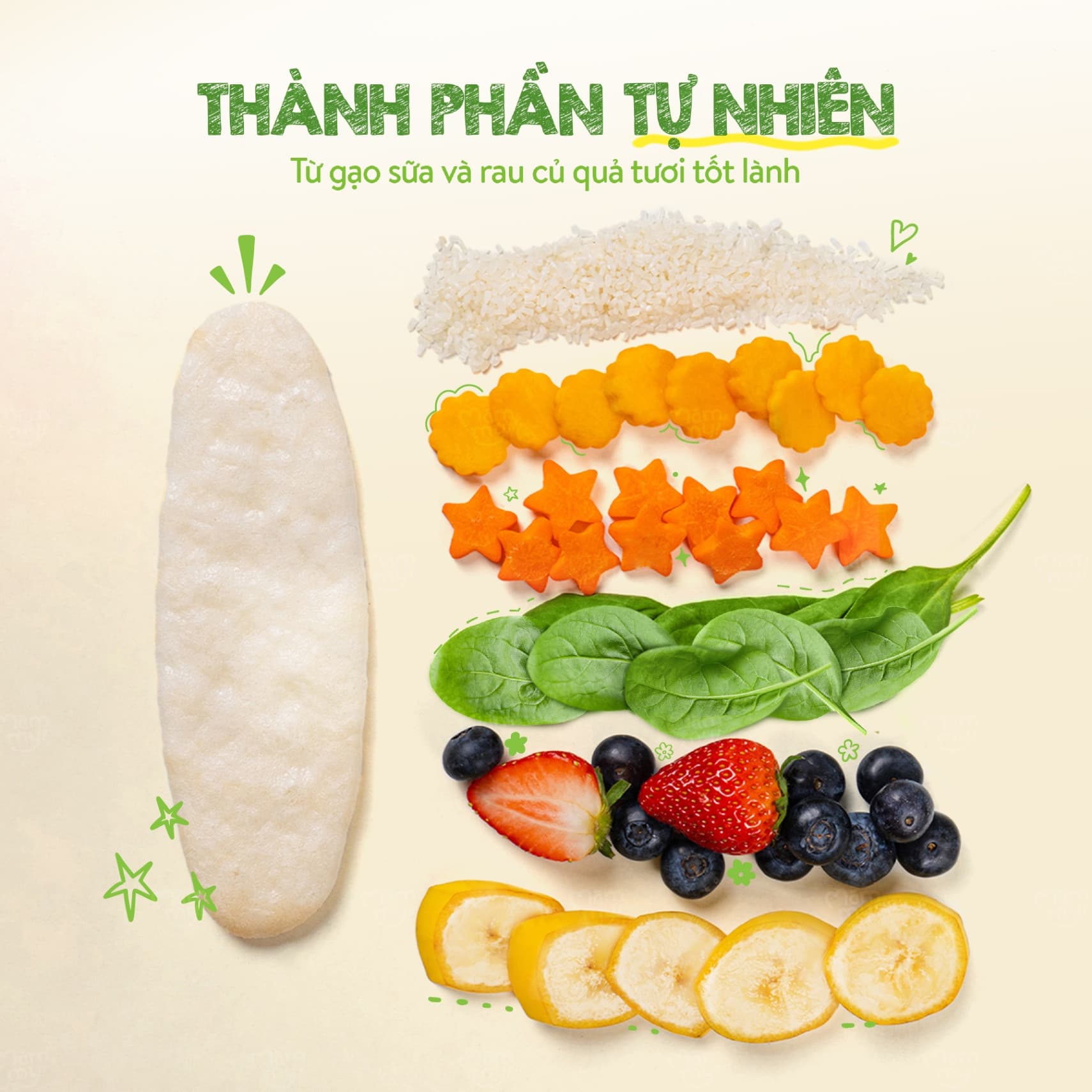 Combo 5 hộp bánh gạo dẹt- Tặng Gối ôm cho bé 13