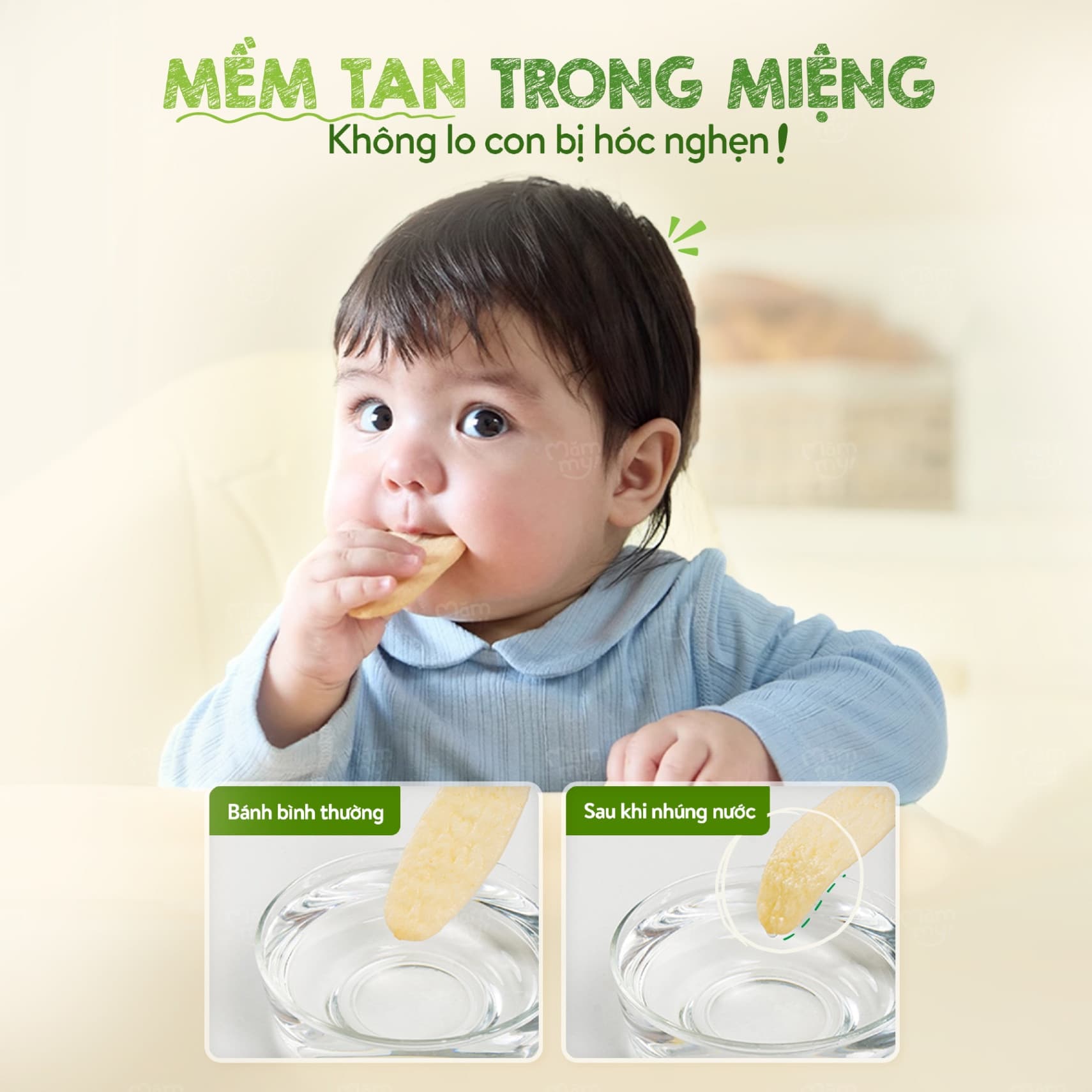 Combo 5 hộp bánh gạo dẹt- Tặng Gối ôm cho bé 11