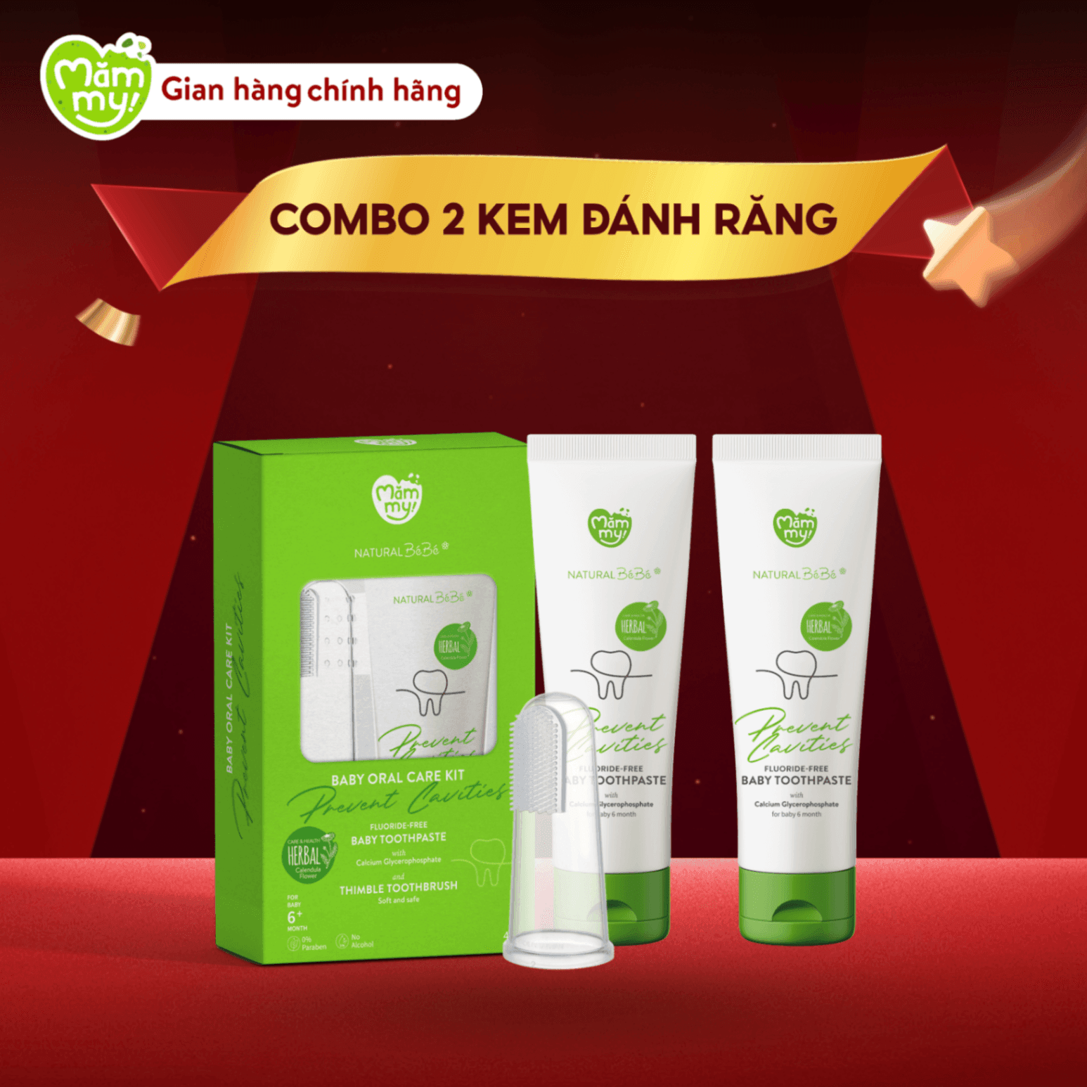 Combo 2 Tuýp Kem Đánh Răng 45ml - Tặng 2 SÁCH NƯỚC TÔ MÀU 3