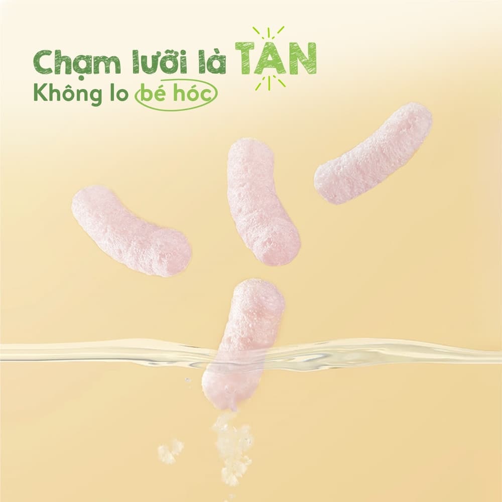 Bánh ăn dặm vị thanh long - Túi 35g Premium 6