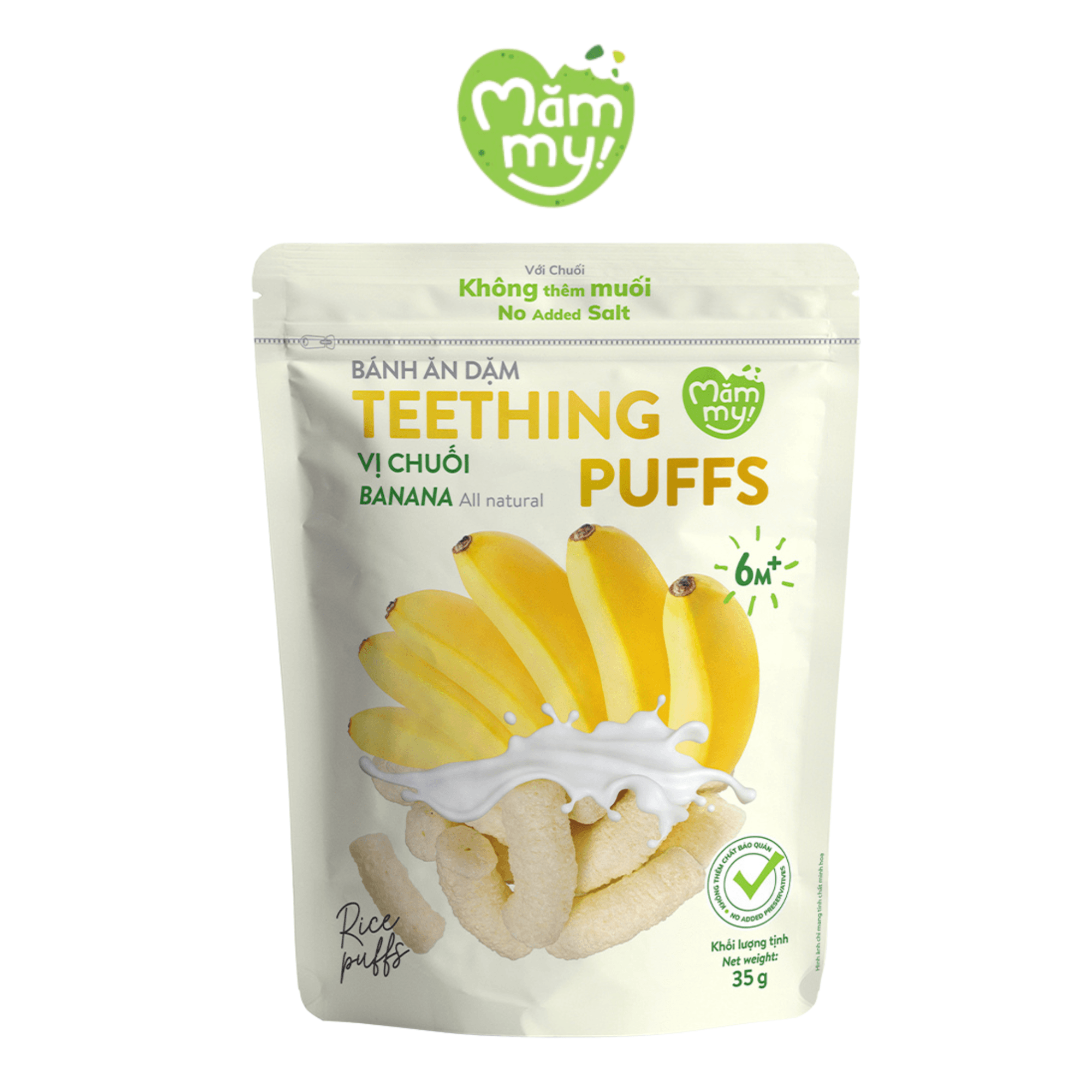 Bánh ăn dặm vị chuối - Túi 35g