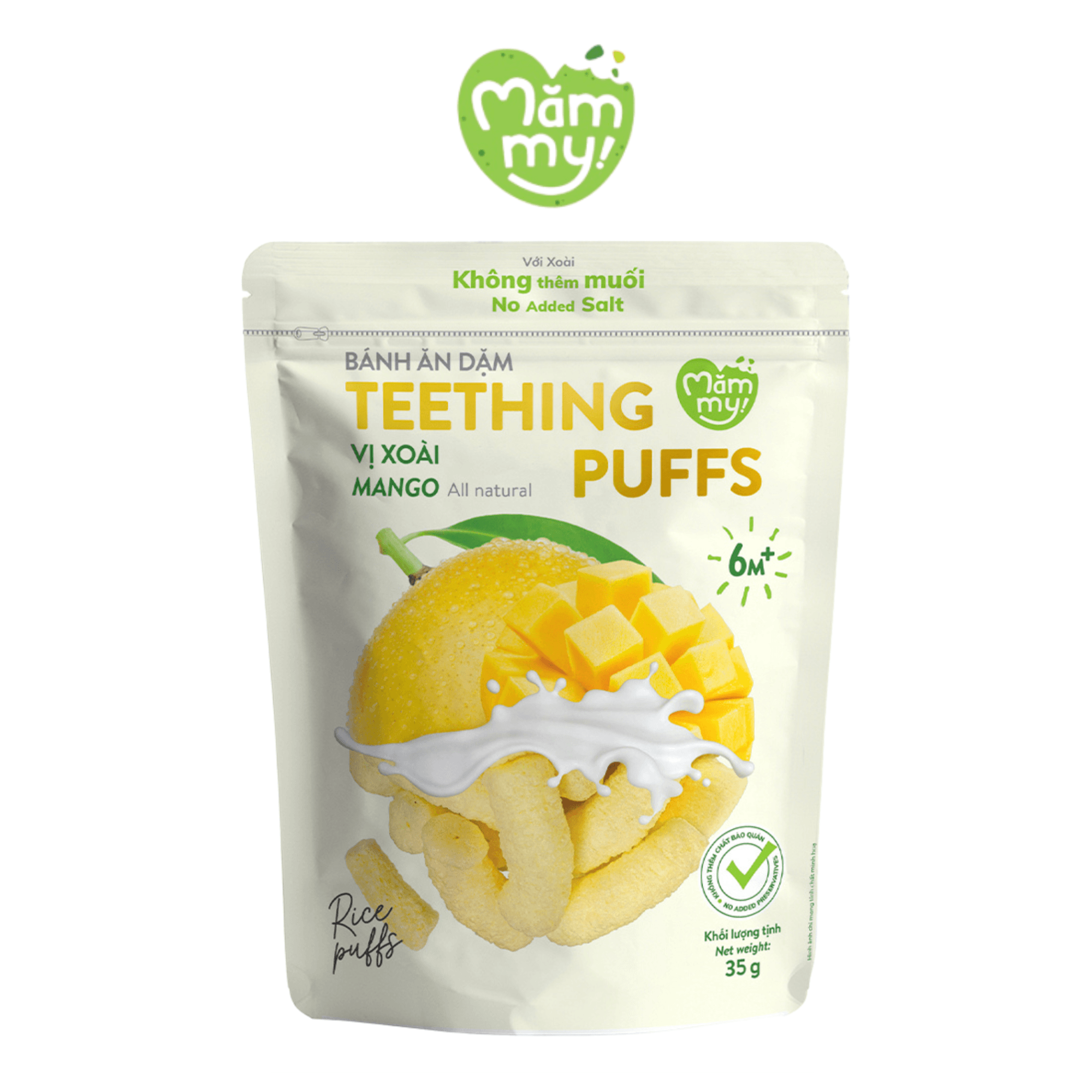 Bánh ăn dặm vị xoài - Túi 35g